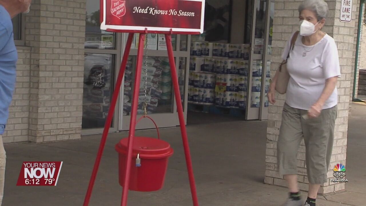 Volunteers needed as the Lima Salvation Army enters last week of Christmas in July Campaign